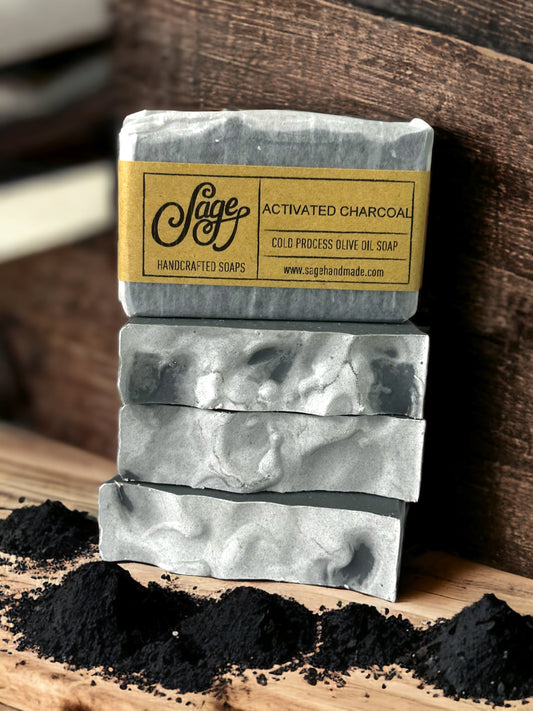 Activated Charcoal Olive Oil Soap