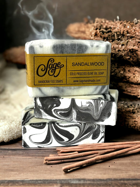 Sandalwood-Charcoal Soap